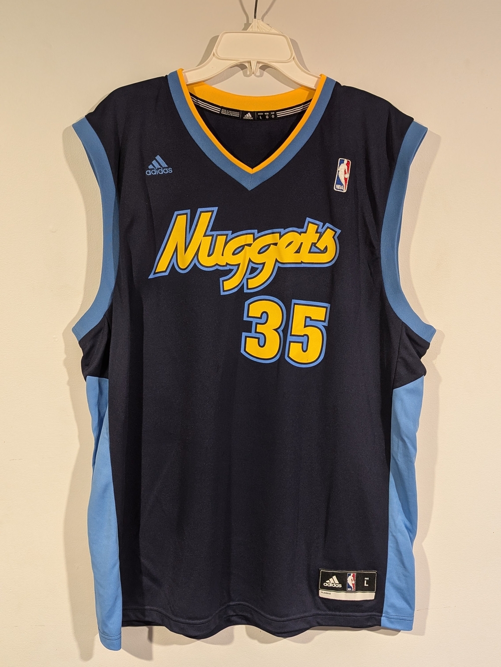 Denver Nuggets Kenneth Faried Jersey (Men's Large)